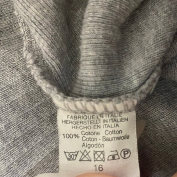 Brandy Melville Grey Ribbed V-Neck Cami Tank Top (OS, 100% Cotton, Made in Italy - Picture 6 of 6